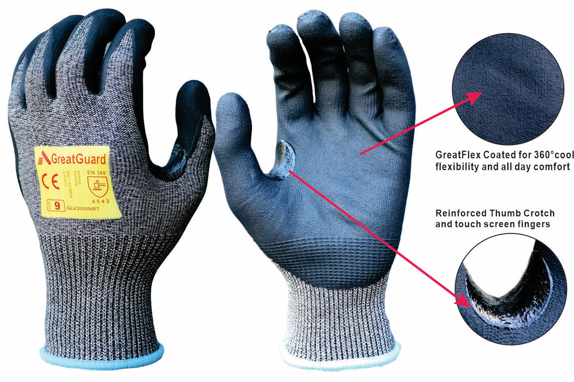 Which Materials are Work Gloves made of?