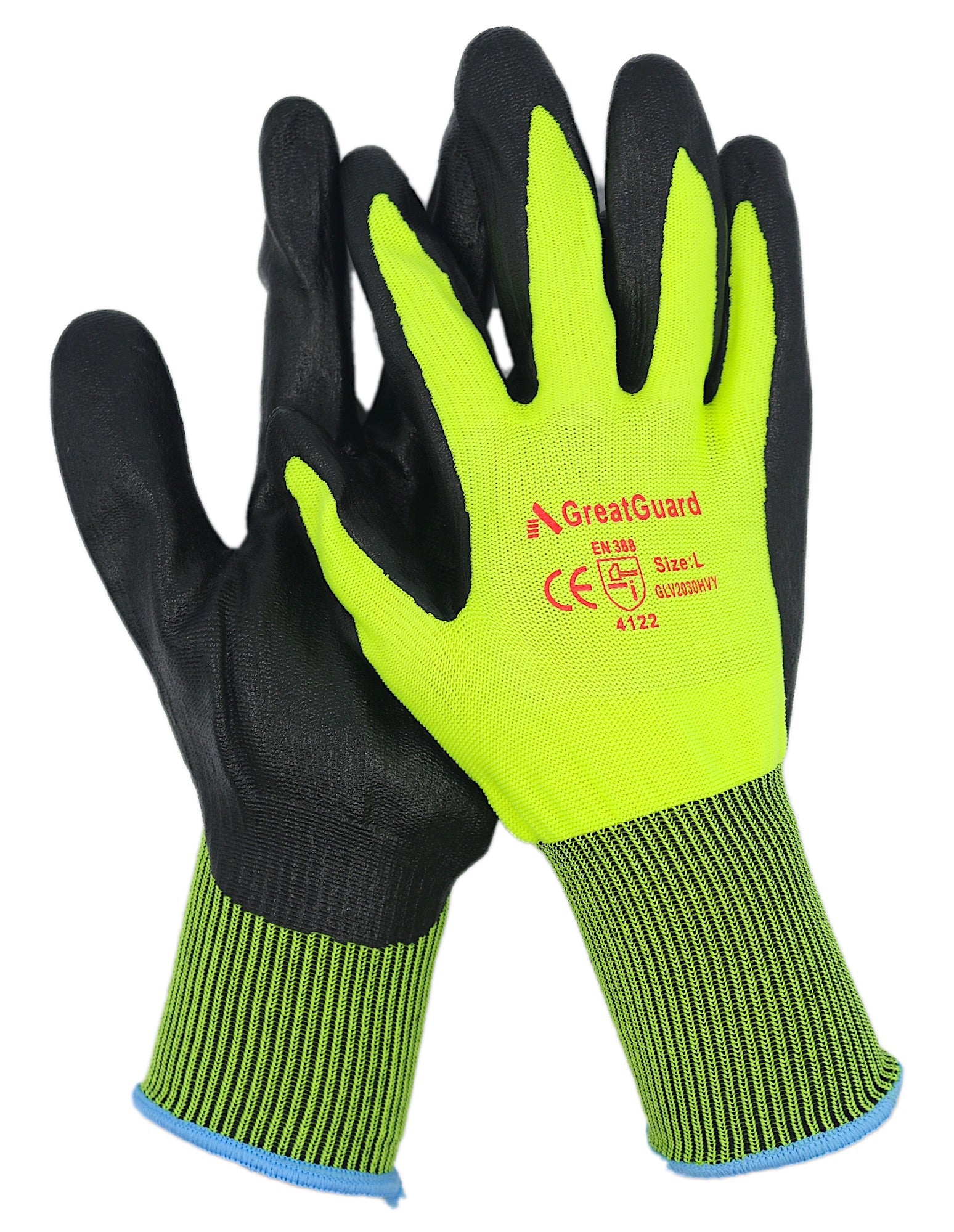 12/60/120 Pairs Work Safety Gloves Basic Budget Foam Nitrile Glove (Pack of 12,from $1.5/pair)